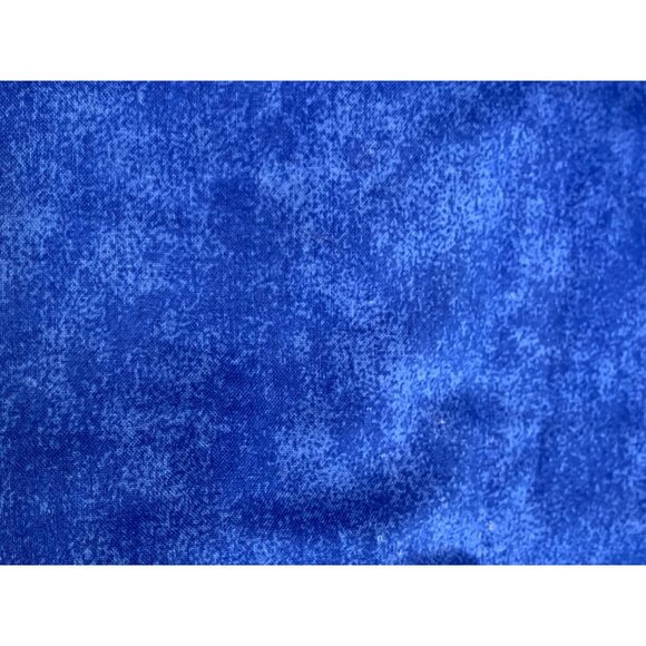 Blue Textured Cotton 1/2 yard Fabric By Cranston Print Works Co. - Picture 4 of 5